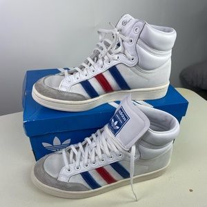 Adidas Americana HI EF2803 (Red and Blue stripes)